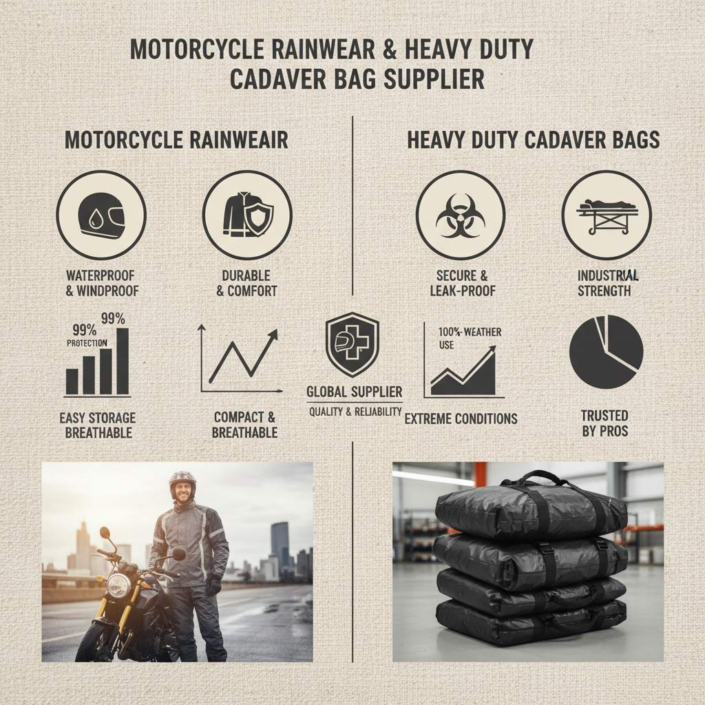Comprehensive Guide to Motorcycle Rainwear and Heavy Duty Cadvaer Bag Supplier Selection