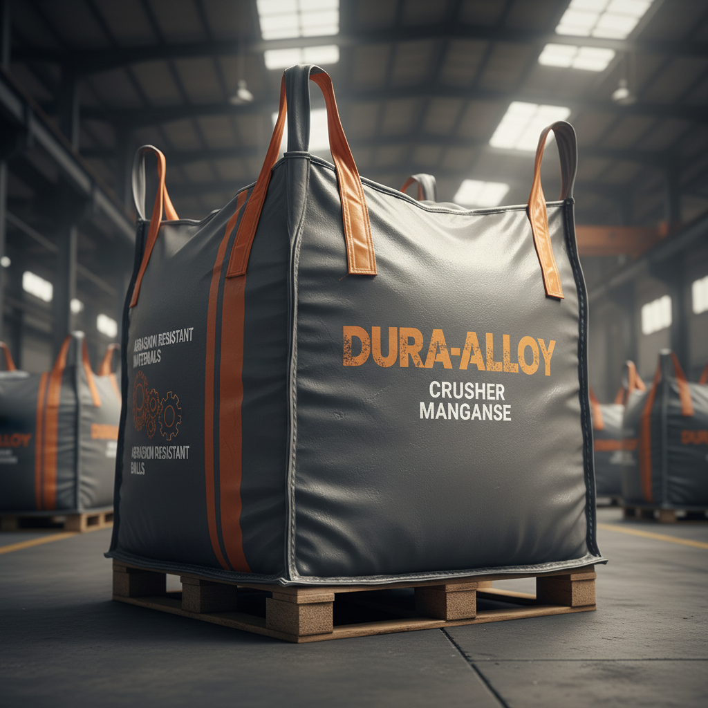 Optimizing Crusher Performance with Durable Manganese Alloys and Steel