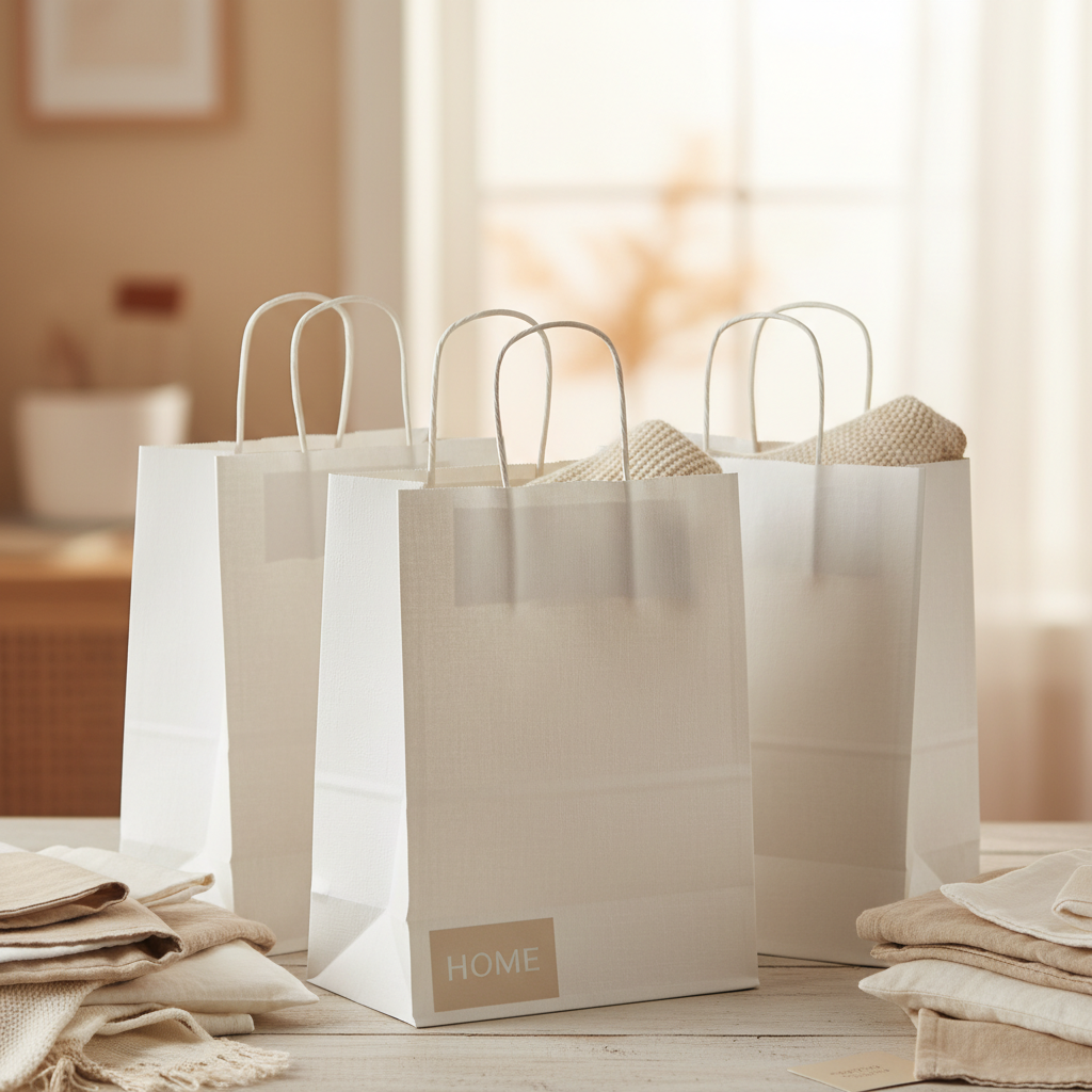 Explore the Versatility of White Paper Bags with Gusset for Your Business