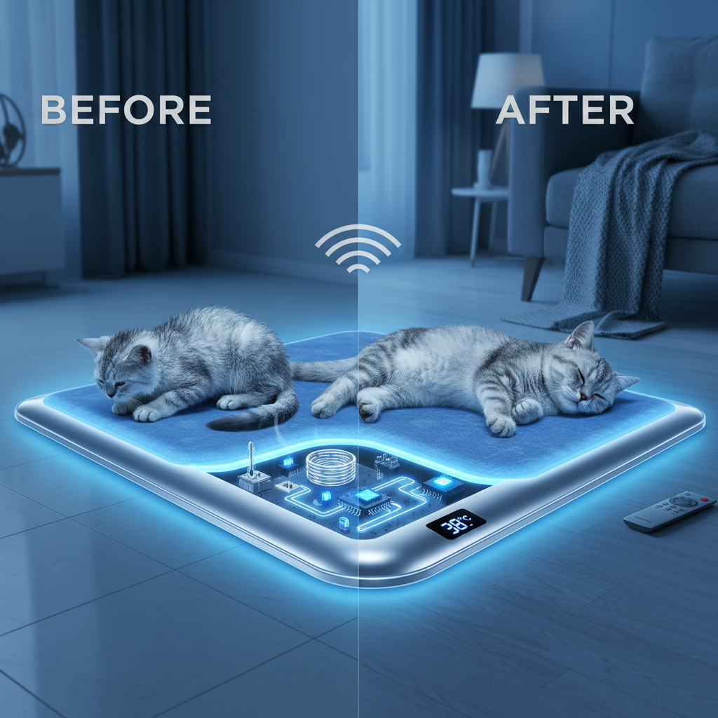 Experience Ultimate Comfort with a Portable Heated Floor Mat for Cozy Warmth