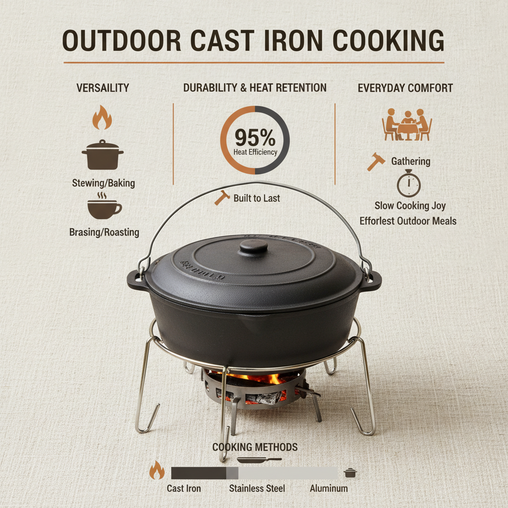 Elevate Your Outdoor Cooking With A Premium Outdoor Cast Iron Oven