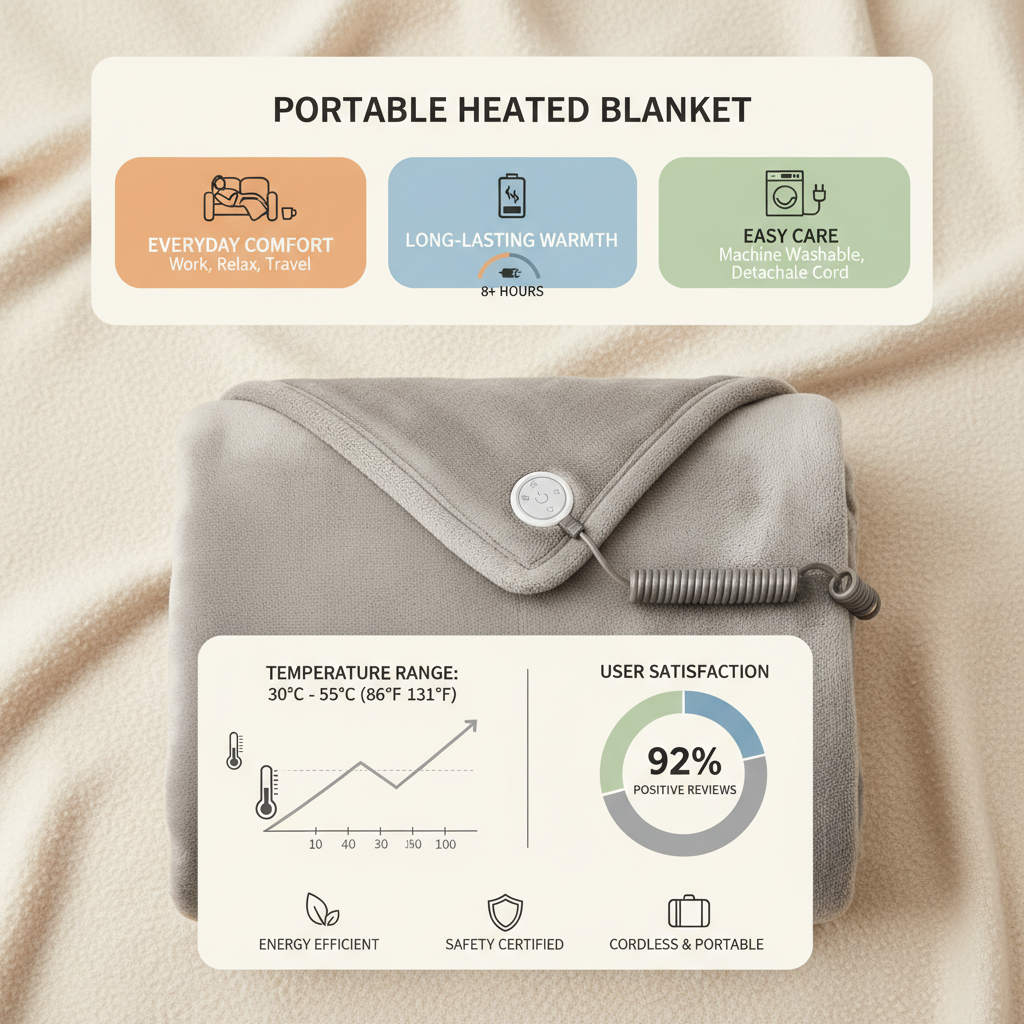 Experience Ultimate Comfort with a Portable Heated Blanket for All Your Adventures
