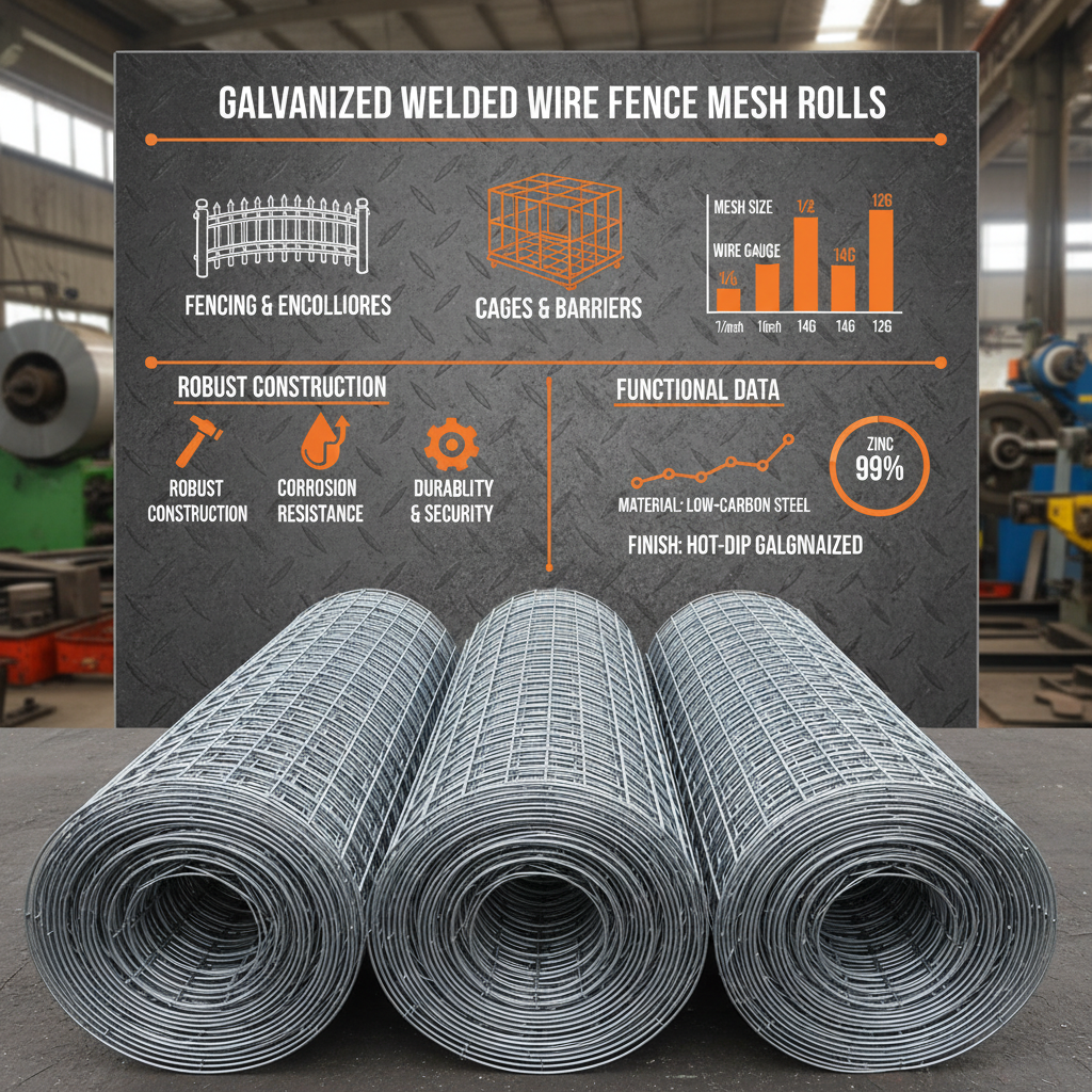 Comprehensive Guide to Galvanised Welded Wire Fence Mesh Rolls and Applications