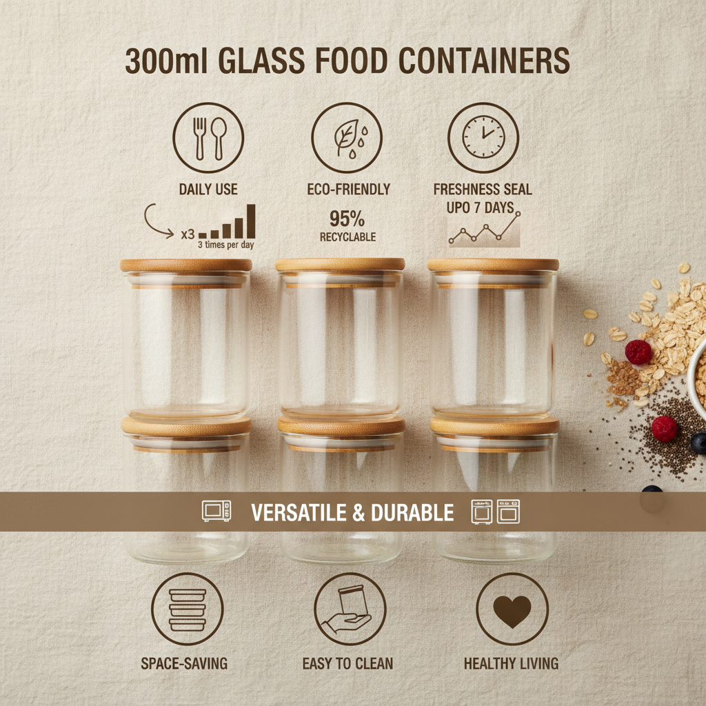 Selecting The Optimal 300ml Food Containers For Your Business Needs