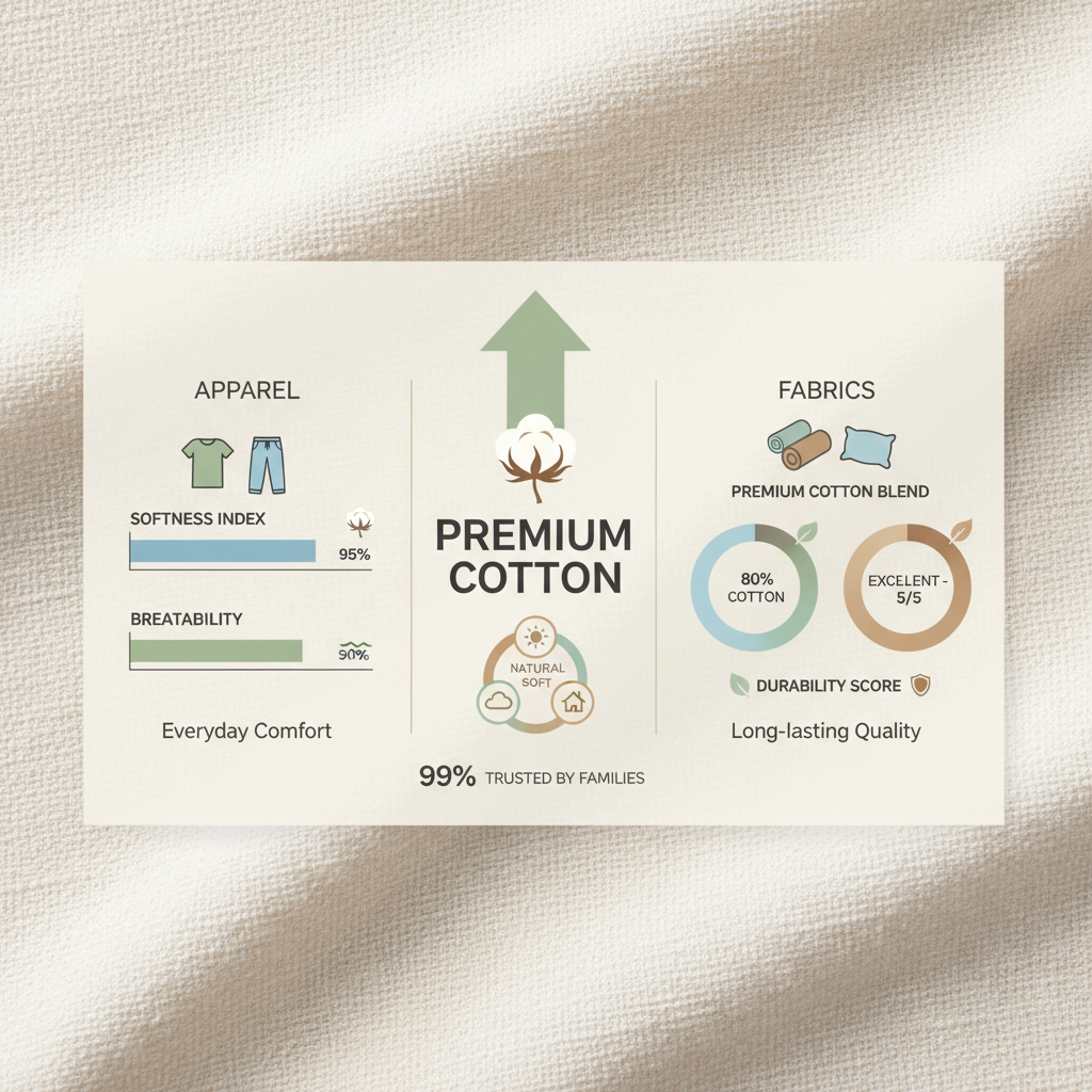 Discover the Luxury and Benefits of Premium Cotton Fabrics