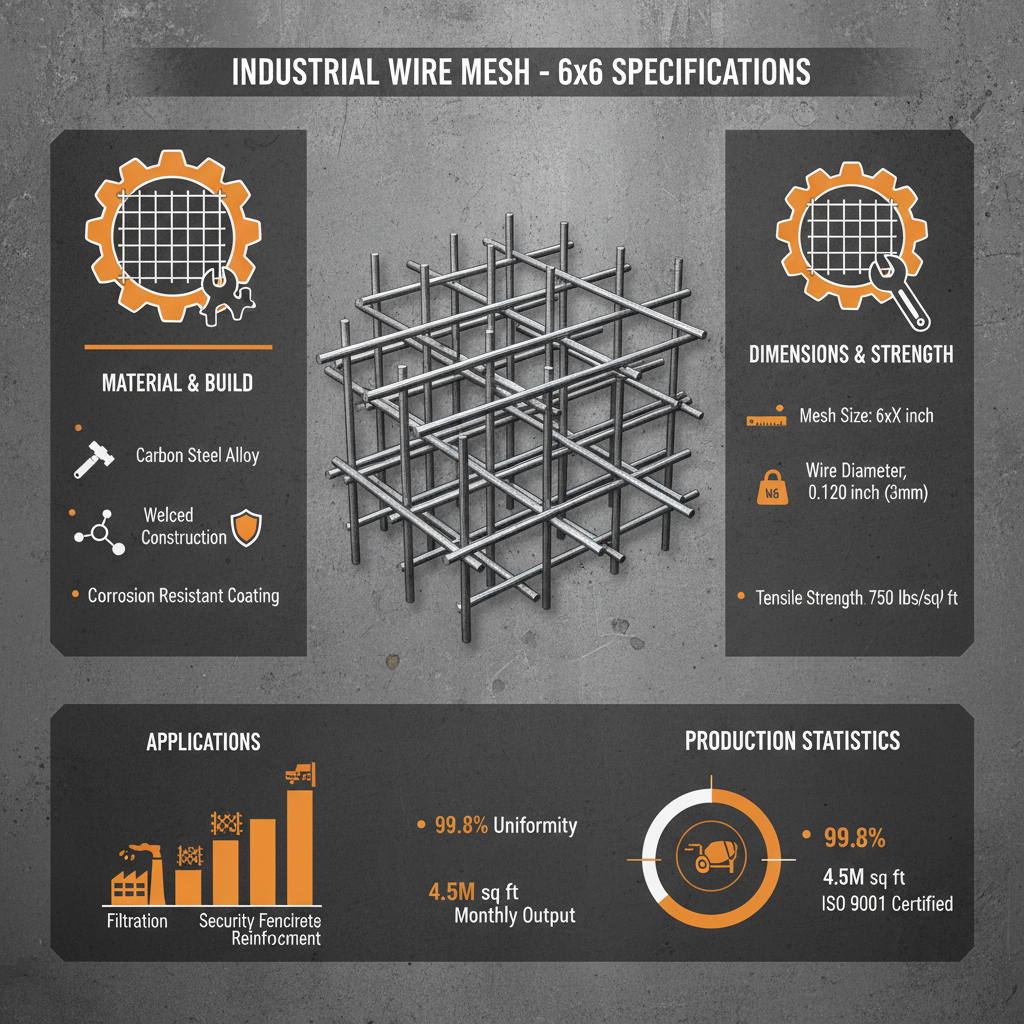 Comprehensive Guide to 6x6 Wire Mesh Applications and Selection