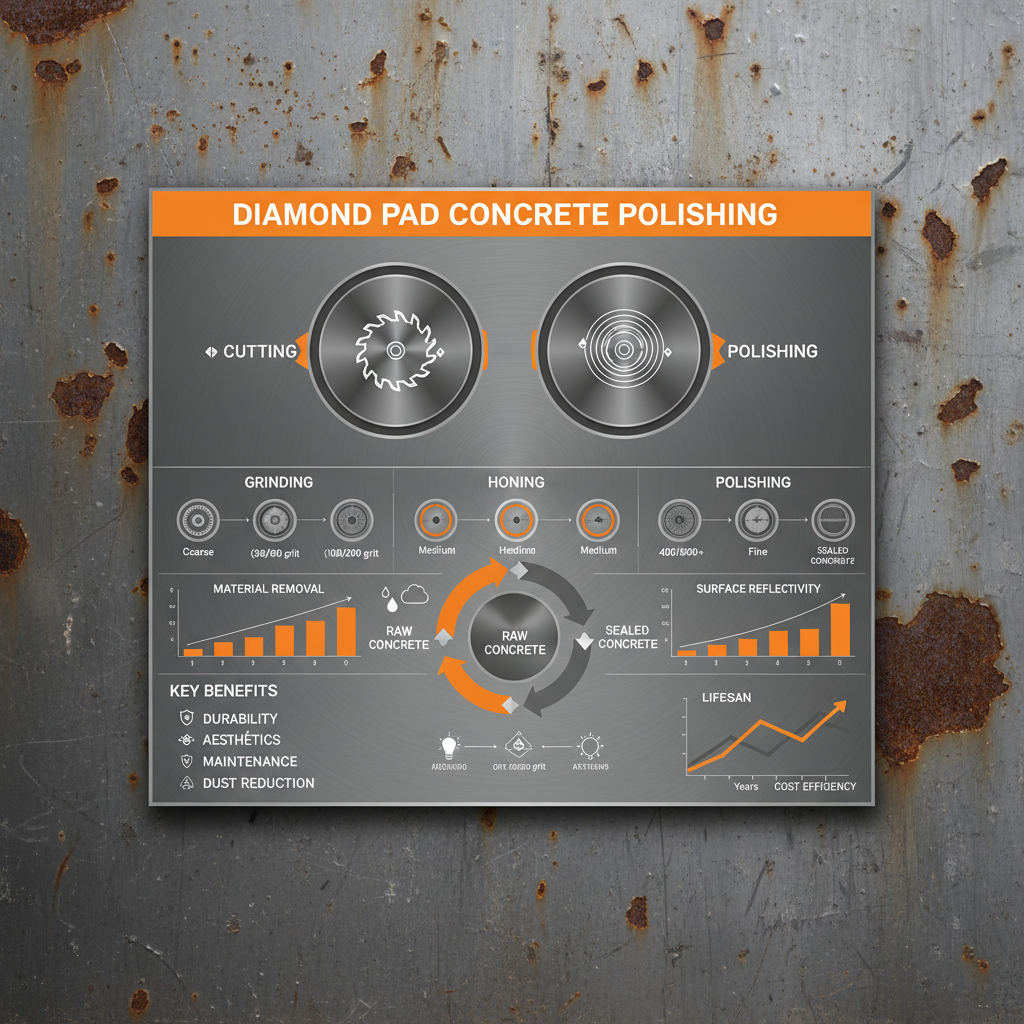 Achieve Stunning Floors with Professional Diamond Pad Concrete Polishing