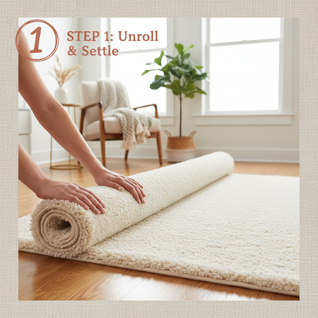 Enhance Your Home Decor with a Luxurious Ivory Fluffy Rug