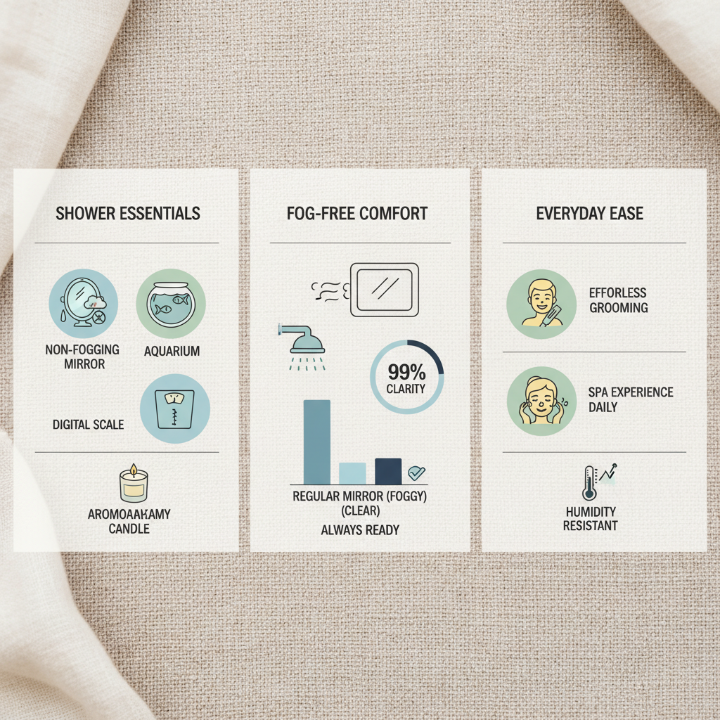 Discover the Benefits of a Non Fogging Mirror for Shower and Enhance Your Routine