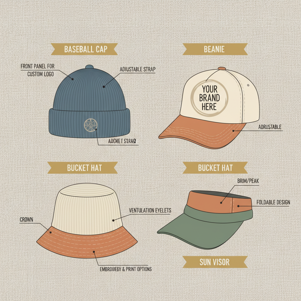  Elevate Your Brand with Stylish Custom Logo Hats and Promotional Headwear