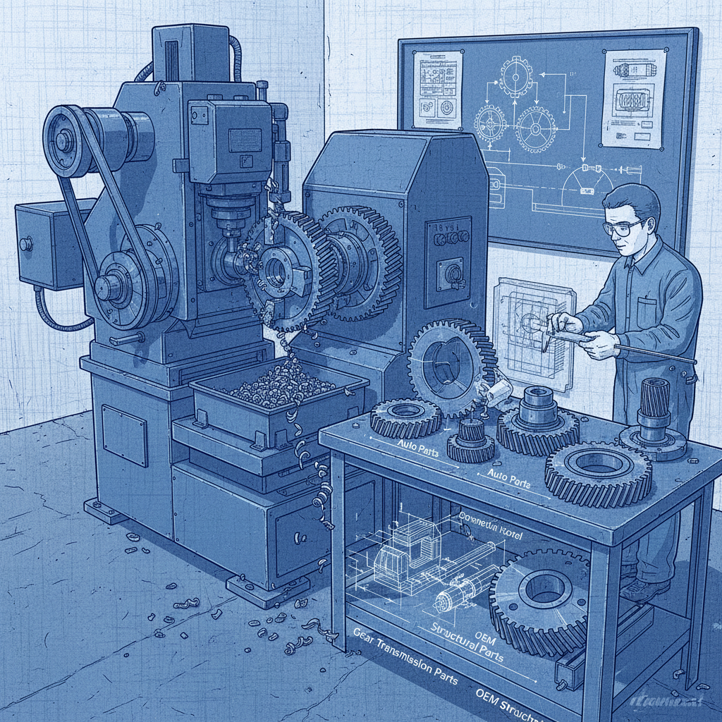 Comprehensive Guide to Precision Gear Cutting Methods and Applications