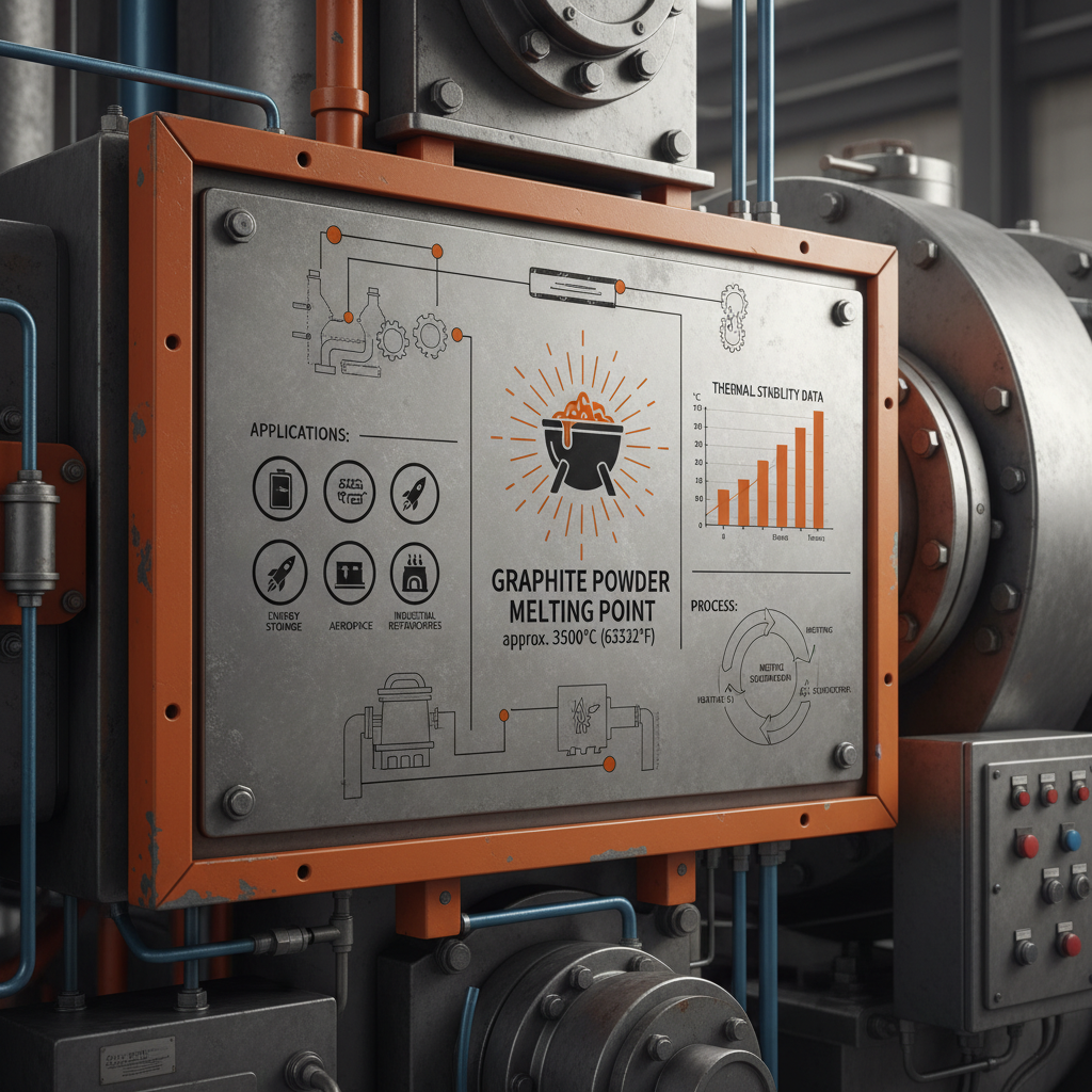 Understanding Graphite Powder Melting Point and High Temperature Applications