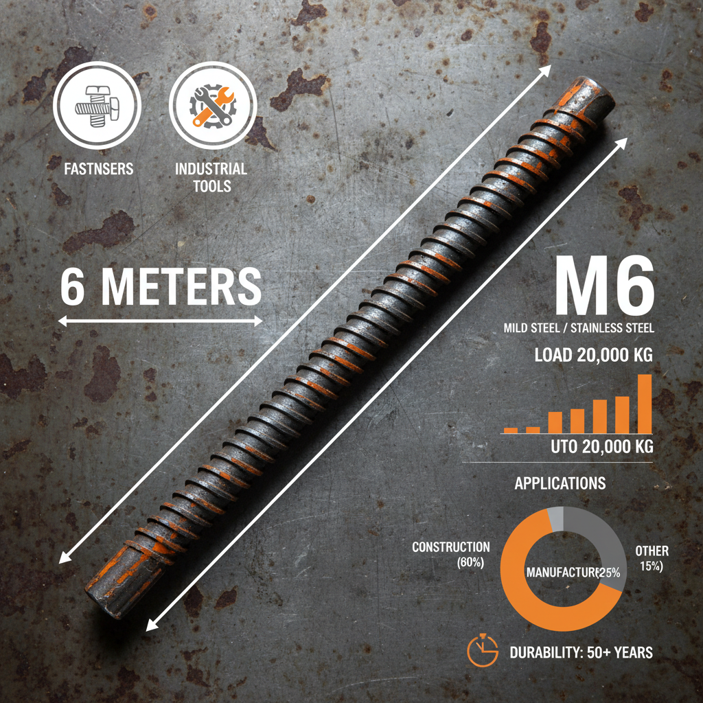 Comprehensive Guide to 6m Threaded Rod Applications and Selection Criteria