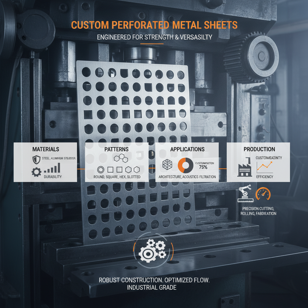 Exploring the Versatility of Custom Perforated Sheet Metal Solutions
