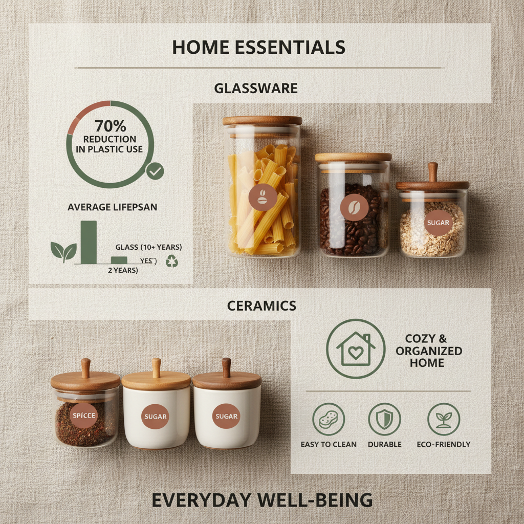 Discover the Benefits of Glass Storage with Wood Lids for Your Kitchen