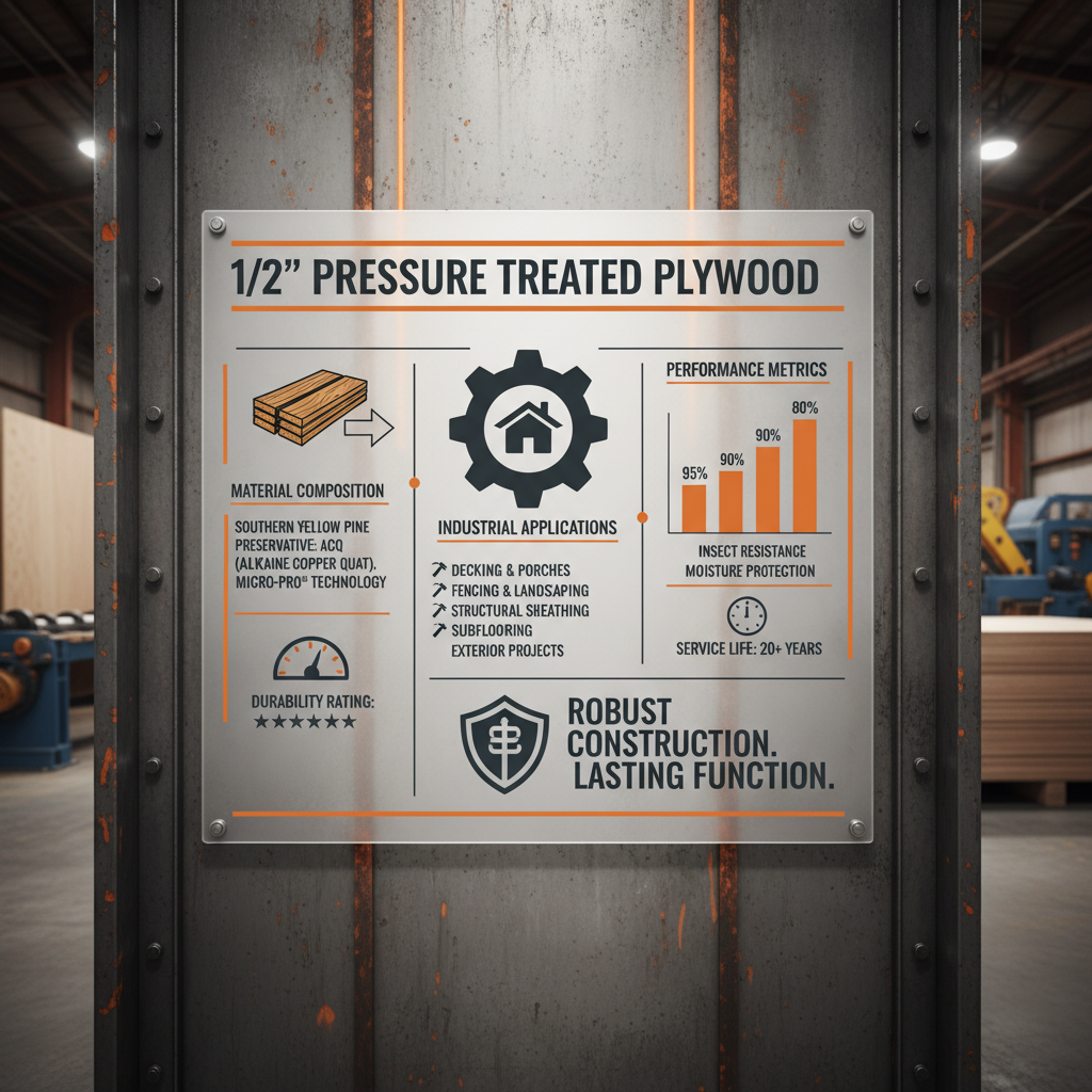 Comprehensive Guide to Understanding 1 2 Pressure Treated Plywood Applications