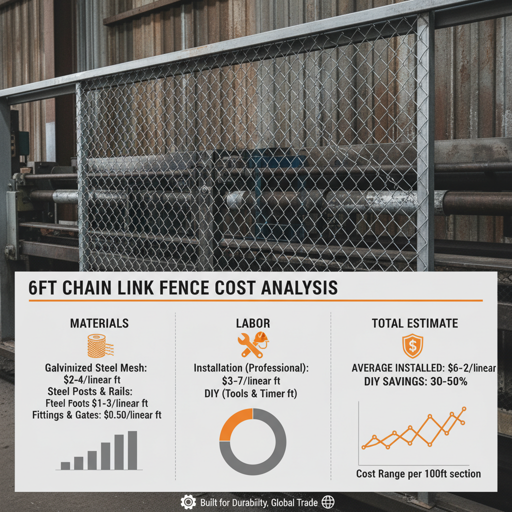 Comprehensive Guide to 6ft Chain Link Fence Cost and Installation Factors