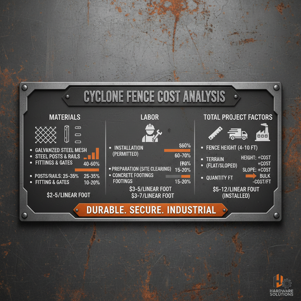 Comprehensive Guide to Cyclone Fence Cost and Installation Factors