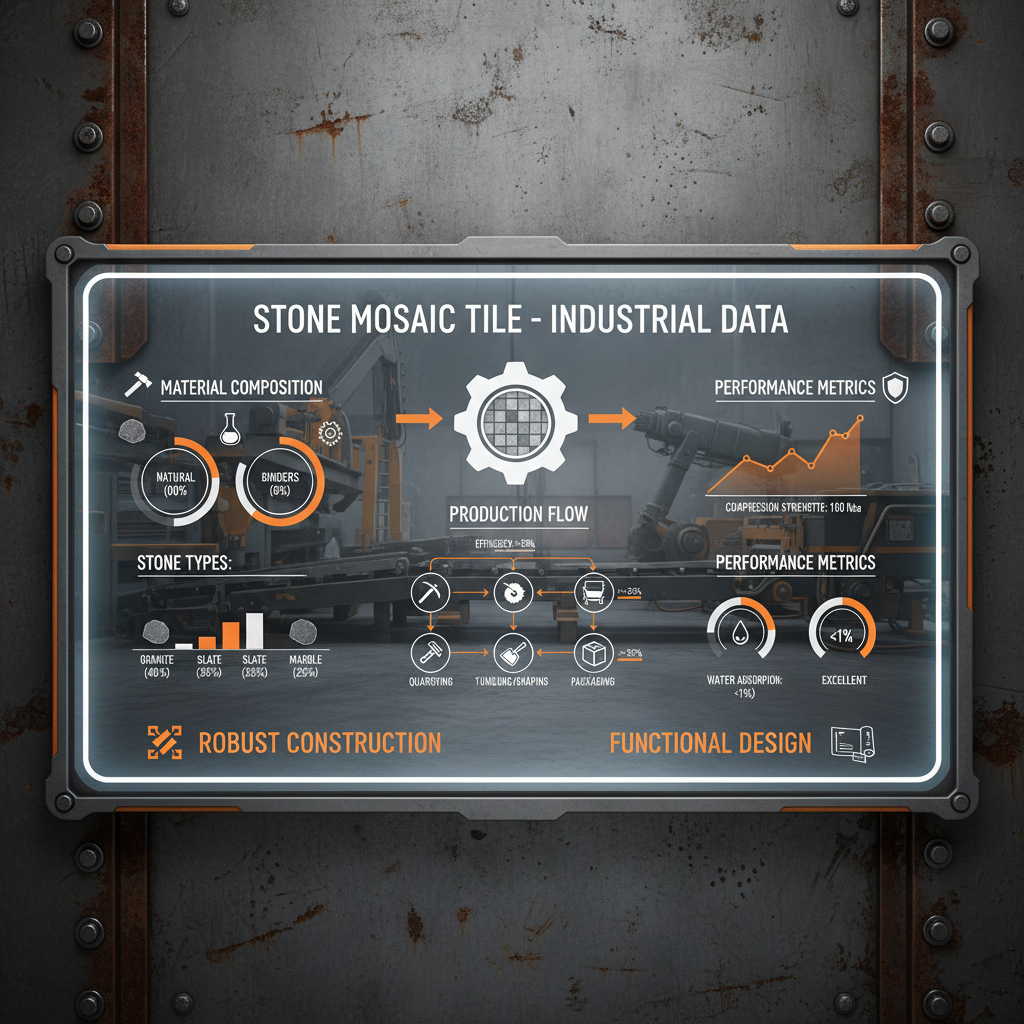 Enhance Your Space with Elegant Gray Stone Mosaic Tile Designs