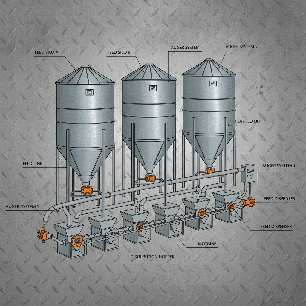 Investing in Durable Animal Feed Bins Metal for Farm Efficiency and Livestock Health