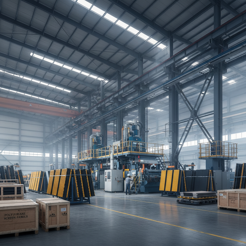 Leading Polyurethane Screen Panels Manufacturers for Industrial Separation Solutions