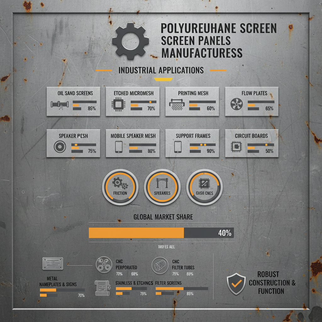 Leading Polyurethane Screen Panels Manufacturers for Industrial Separation Solutions