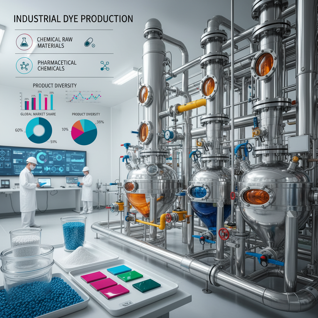 industrial dye color