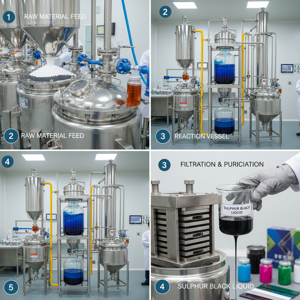 sulphur black liquid