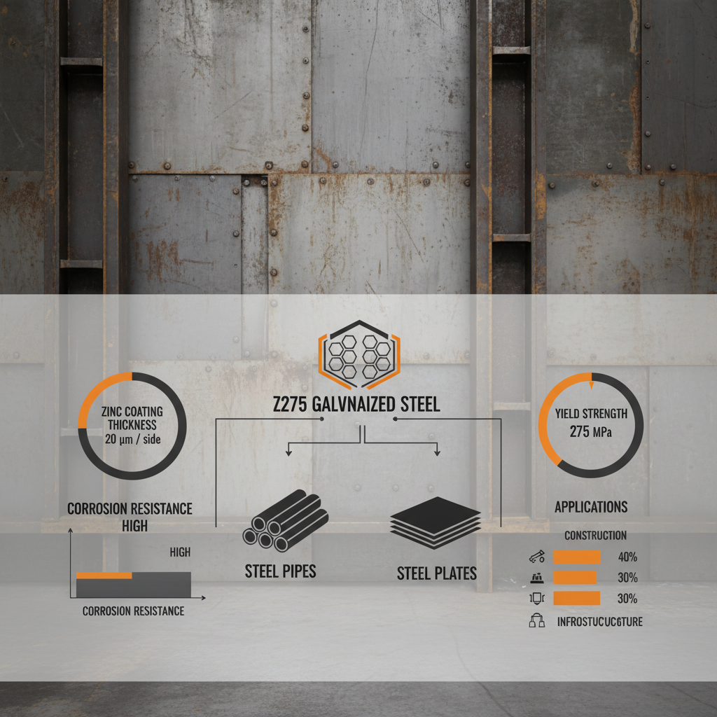 z275 galvanized steel sheet