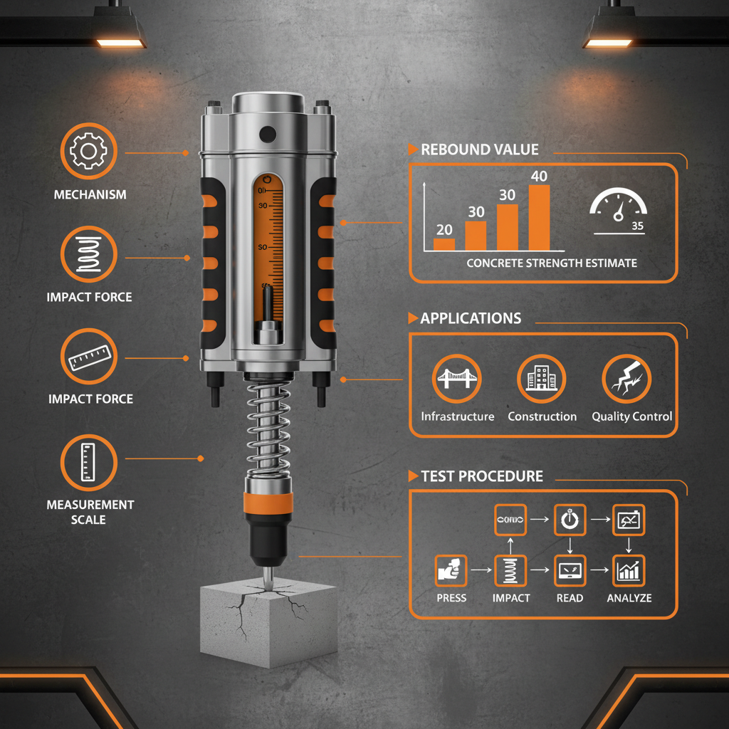 concrete rebound test hammer