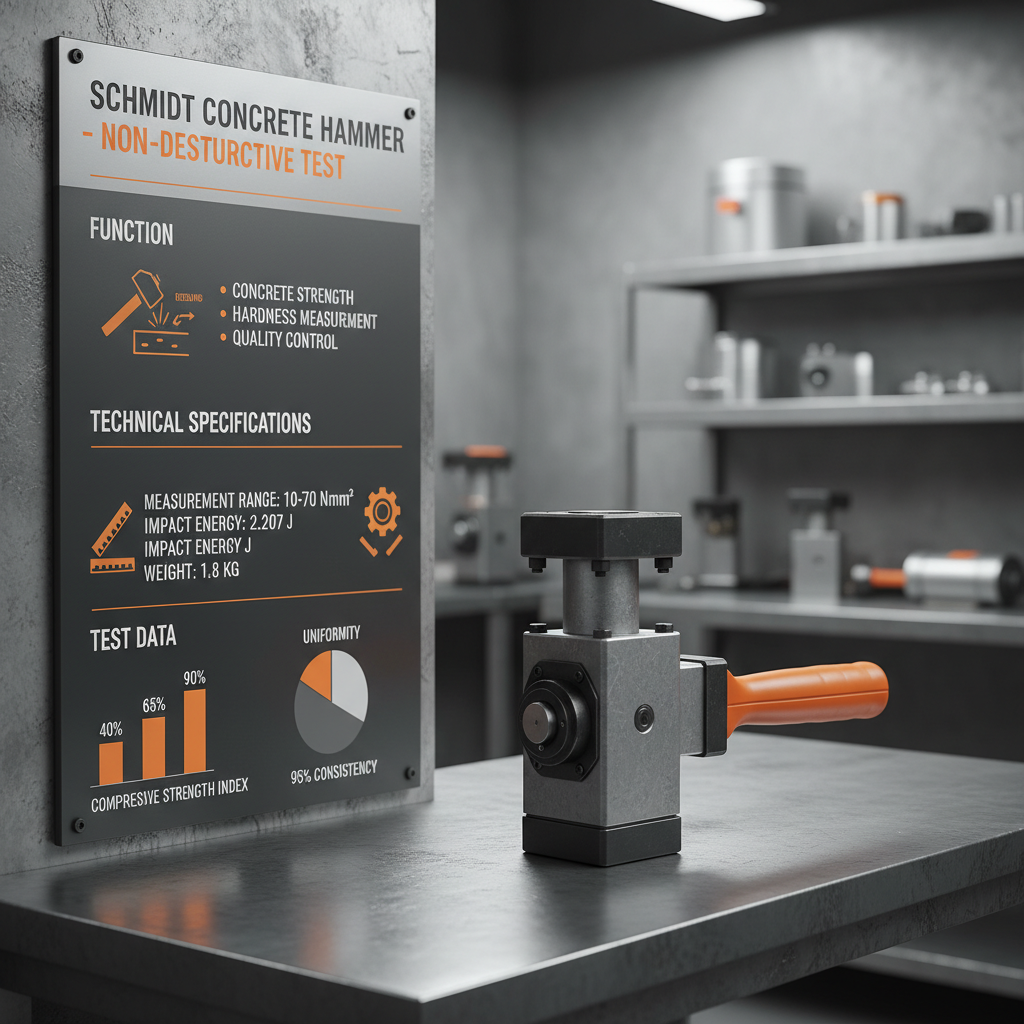 Schmidt Test Concrete Hammer