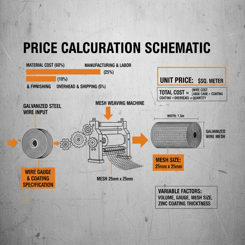galvanized wire mesh price