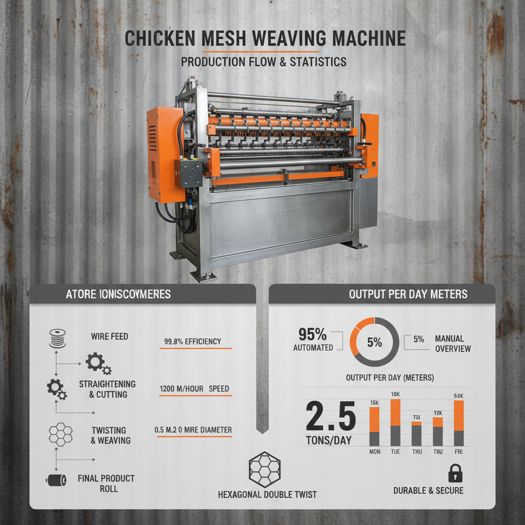 chicken mesh making machine