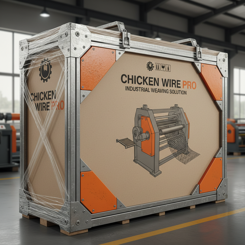 chicken wire machine