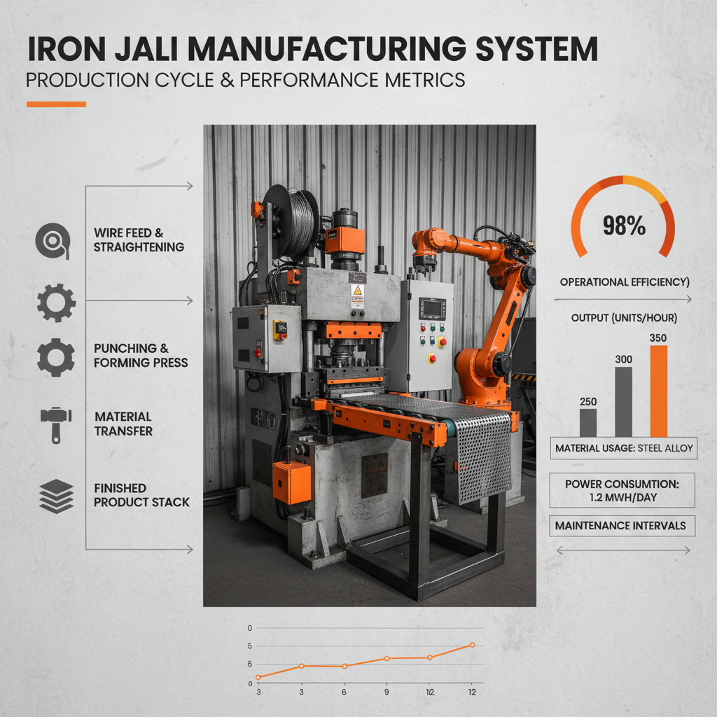 iron jali making machine