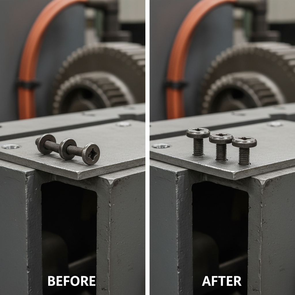 3 #4 wafer head screws