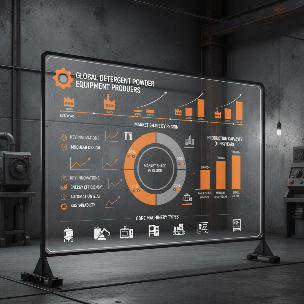 Comprehensive Guide to Detergent Powder Machine Manufacturers and Solutions