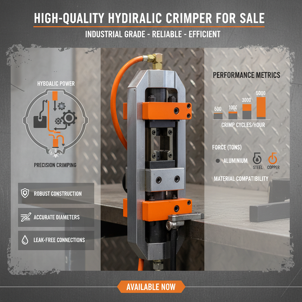 High Quality hydraulic crimper for sale