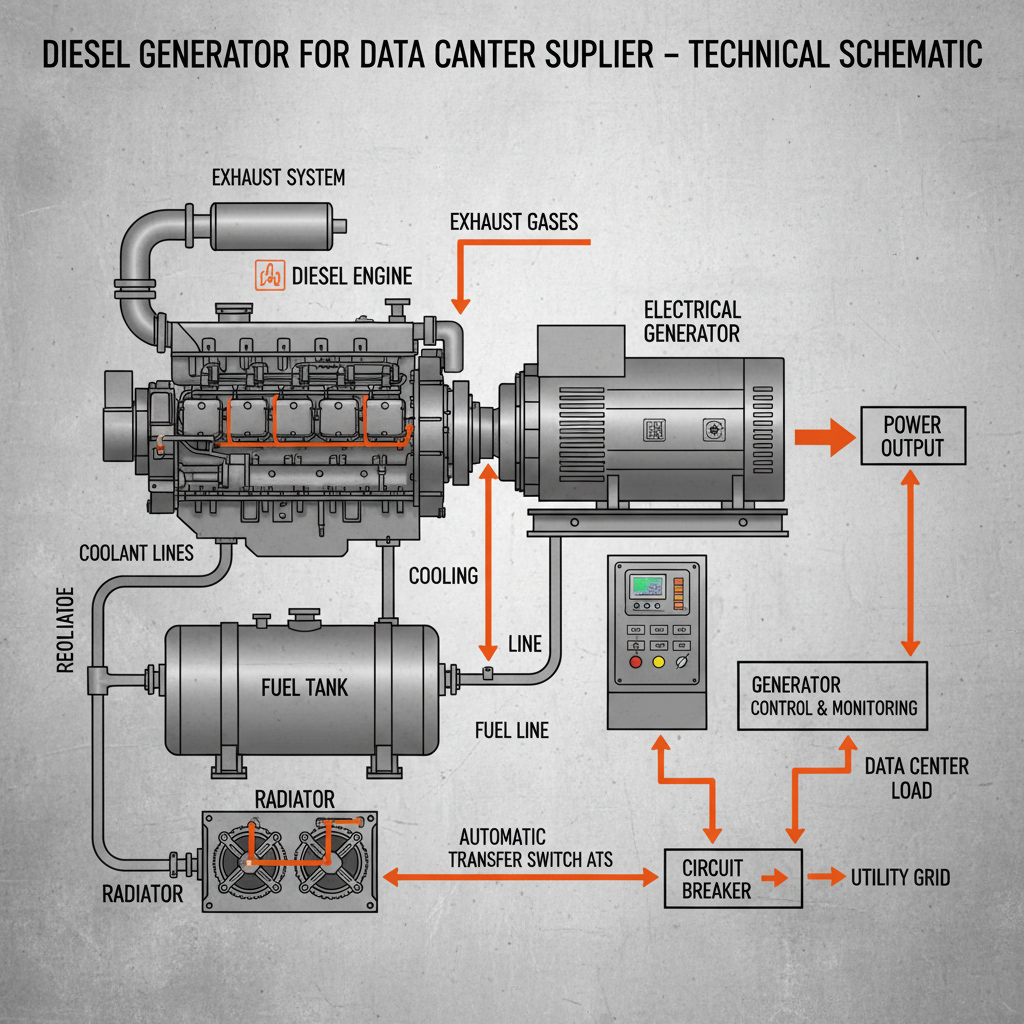 diesel generator for data center Supplier