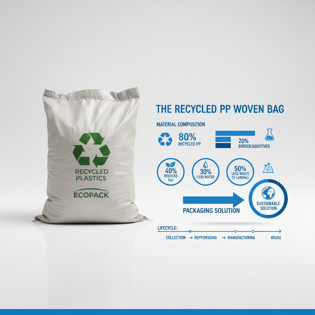 recycled pp woven bag