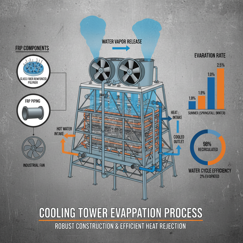 Understanding Cooling Tower Evaporation for Efficient Industrial Operations