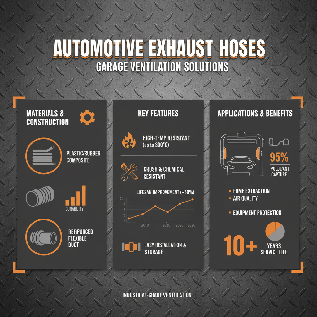 Comprehensive Guide to Selecting Automotive Exhaust Hose for Garage Safety