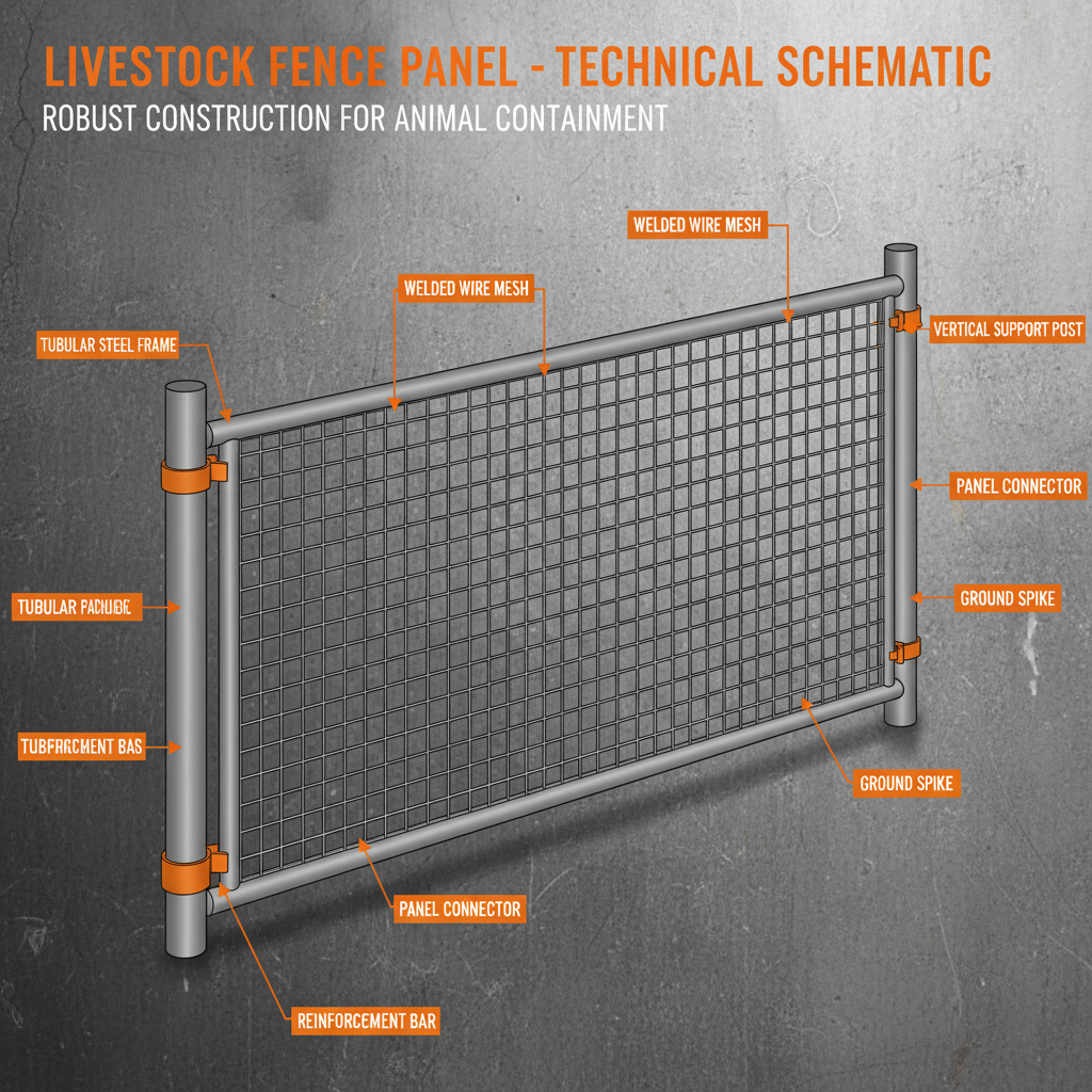 Livestock Fence Panel