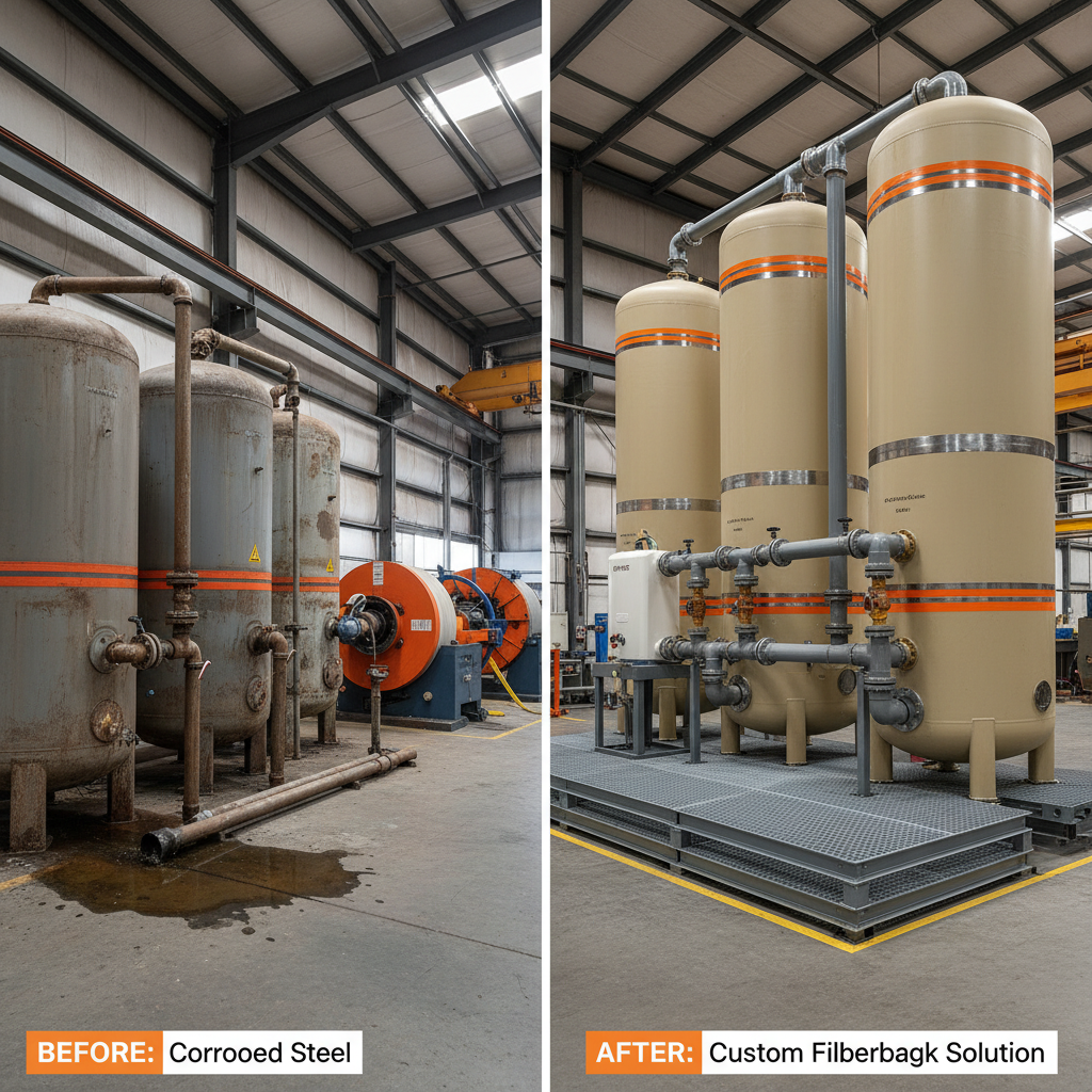 Explore Durable and Customizable Custom Fiberglass Tanks for Your Industry