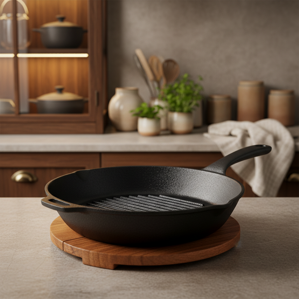 Explore the Benefits of a China Cast Iron Grilling Wok for Your Kitchen