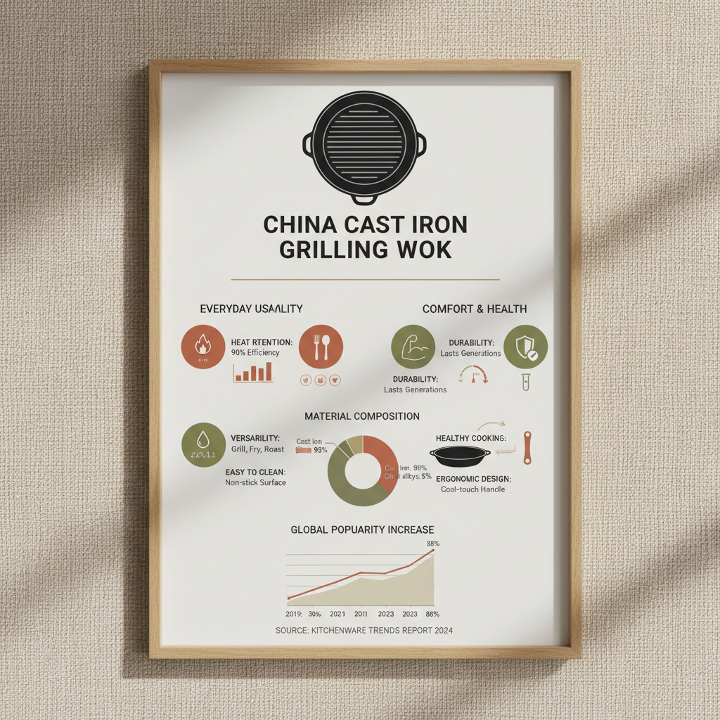 Explore the Benefits of a China Cast Iron Grilling Wok for Your Kitchen