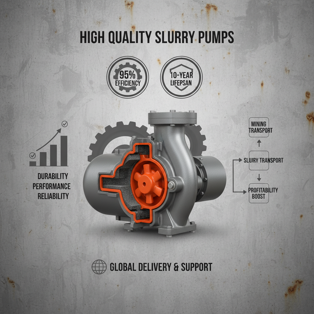 High Quality Buy Slurry Pump For Efficient Fluid Transfer Solutions