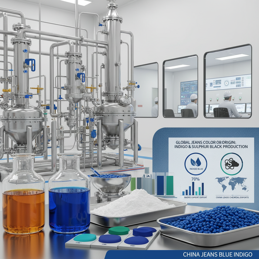 Discover High Quality China Jeans Blue Indigo for Global Markets