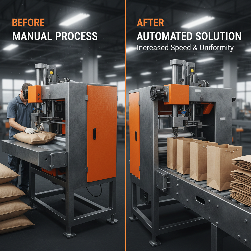 Optimize Packaging Efficiency with an Automatic Bag Sewing Machine