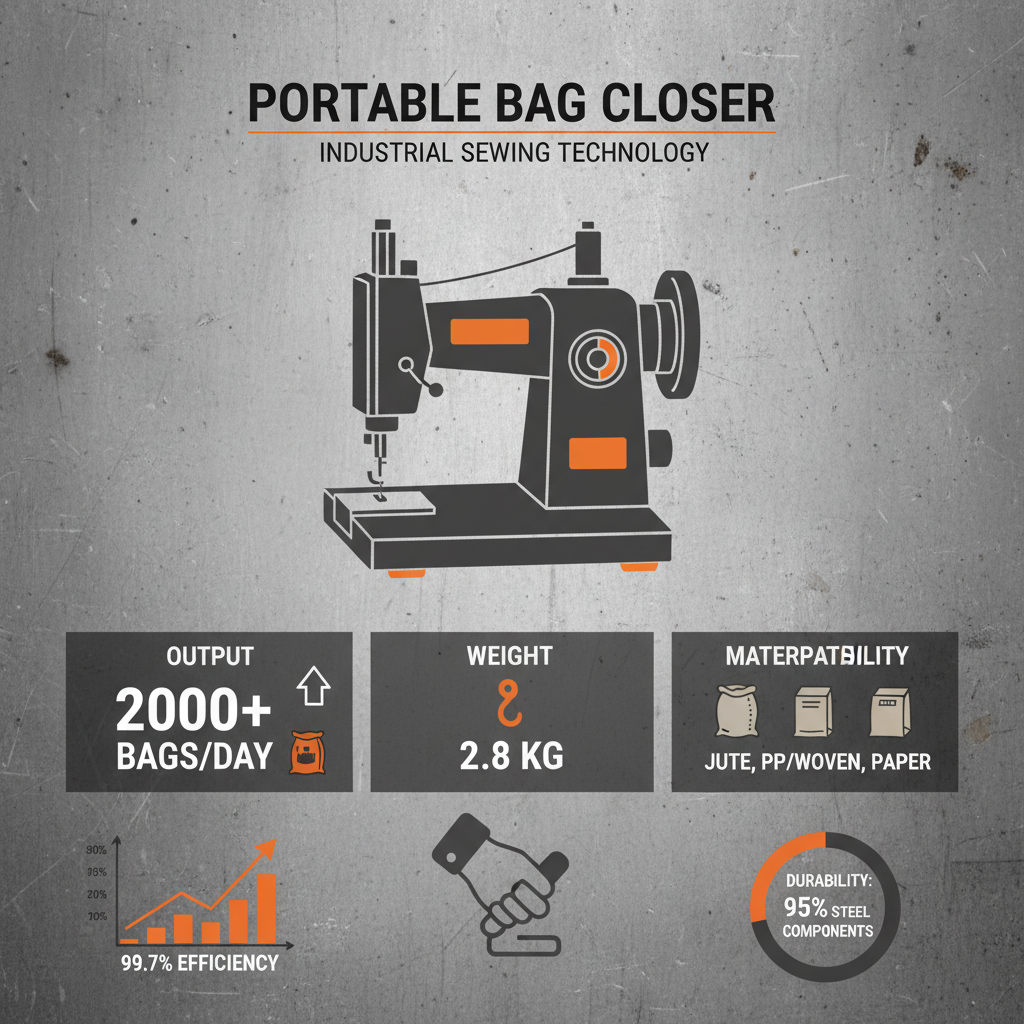 Choosing the Ideal Portable Bag Closing Sewing Machine for Business Efficiency